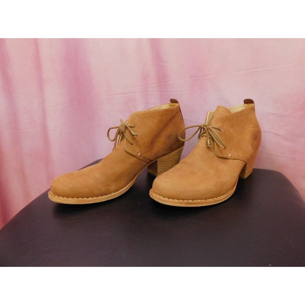 Rag & Bone Boots Women US 9 EU 40 Brown Suede Leather Bootie Lace Up - Picture 12 of 12